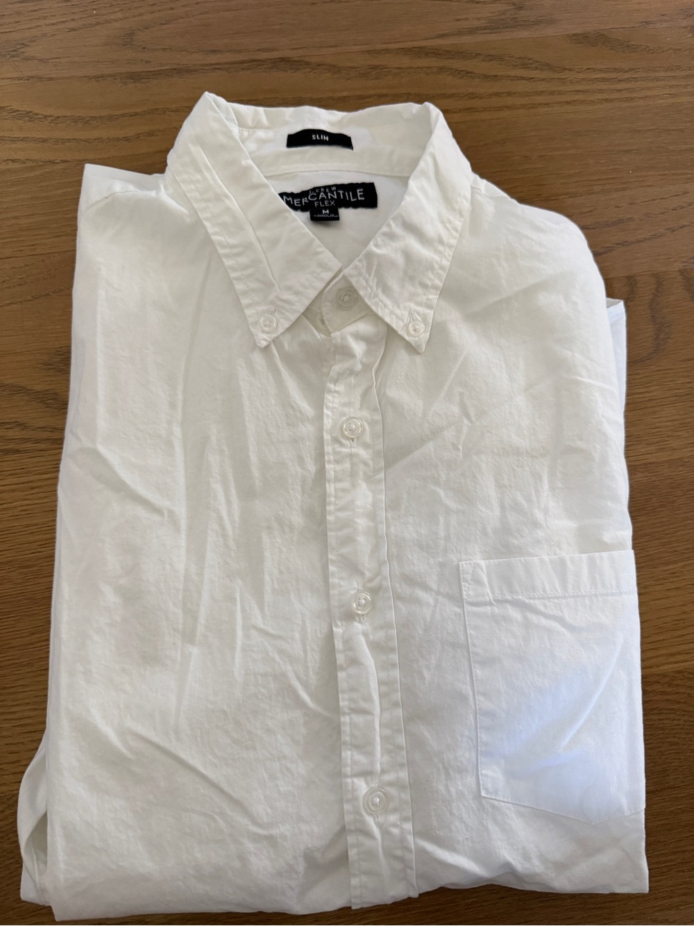 J.Crew Men’s slim button down, mercantile flex, size medium